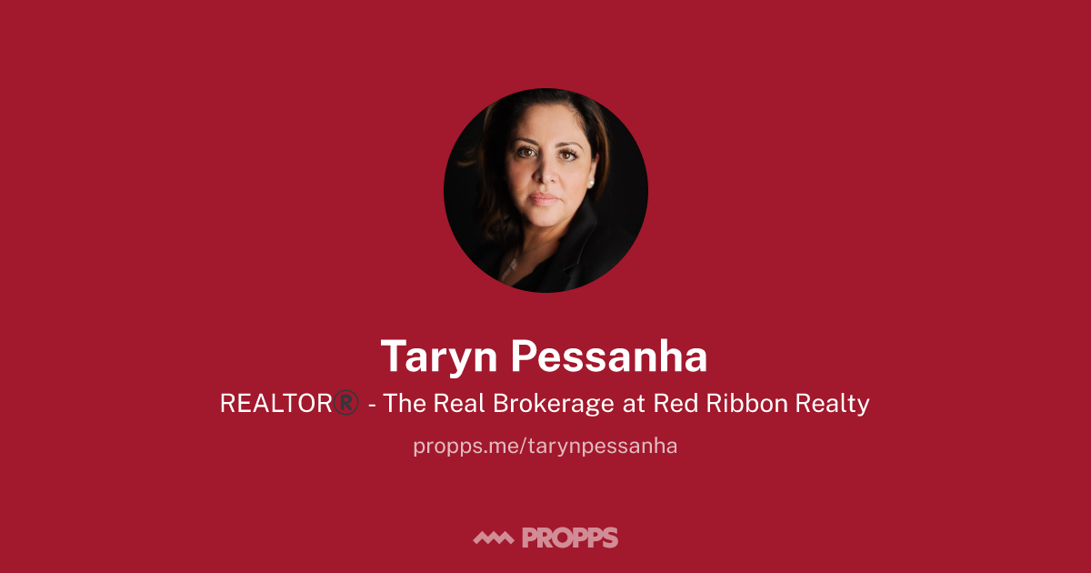 Taryn Pessanha REALTOR????? The Real Brokerage at Red Ribbon Realty