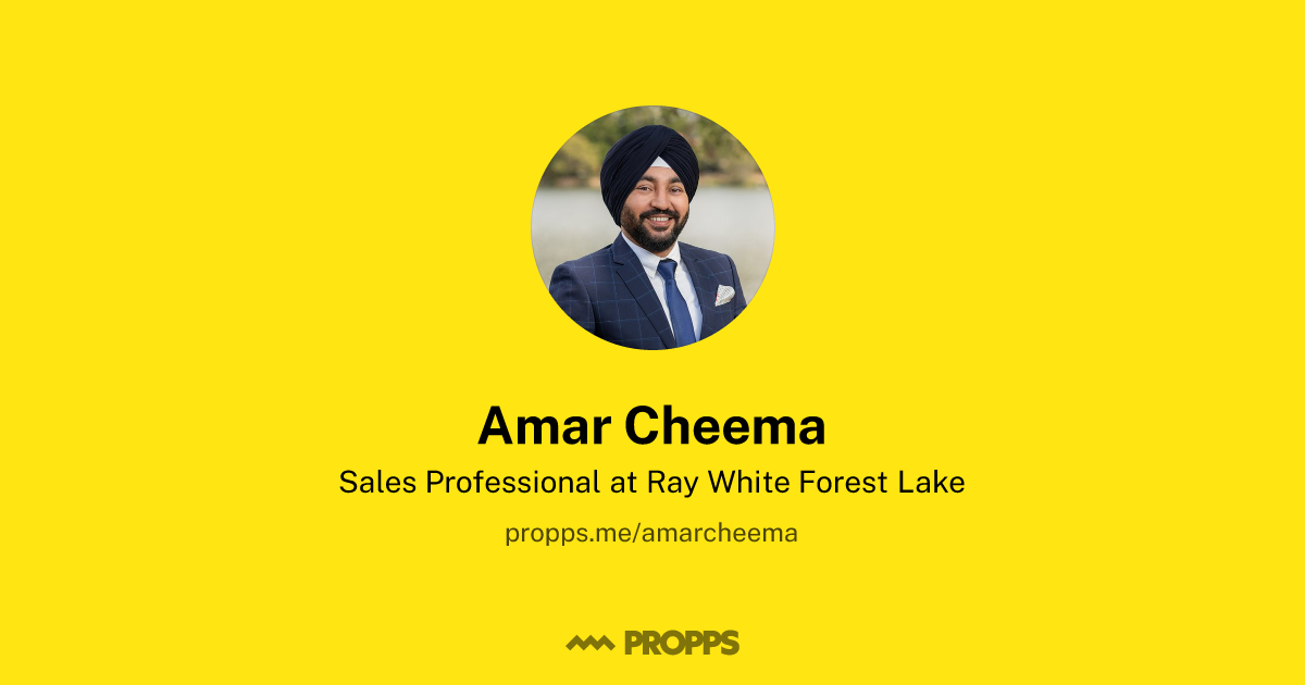 Amar Cheema - Sales Professional at Ray White Forest Lake
