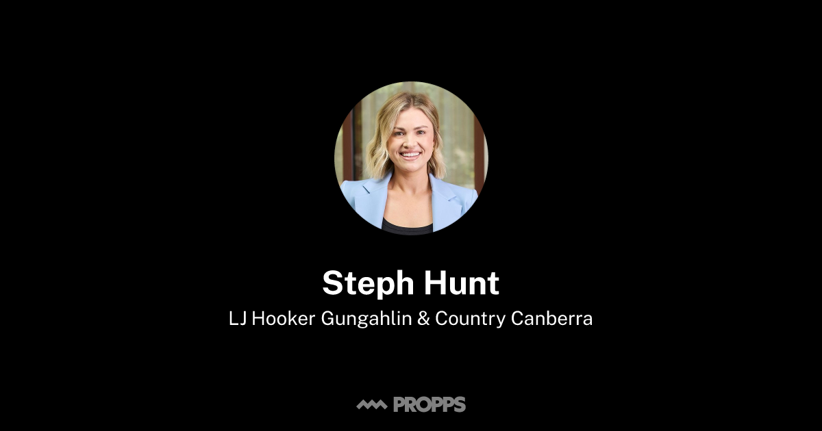 Steph Hunt - LJ Hooker Gungahlin